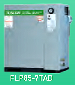 東芝コンプレッサー  パッケージ型（無給油式）圧力開閉器式  FLP85-7TAD