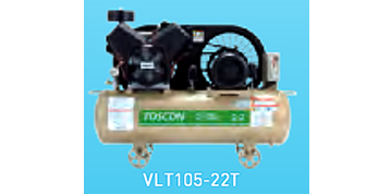東芝コンプレッサー  タンクマウント型（無給油式）圧力開閉器式  VLT105-22T
