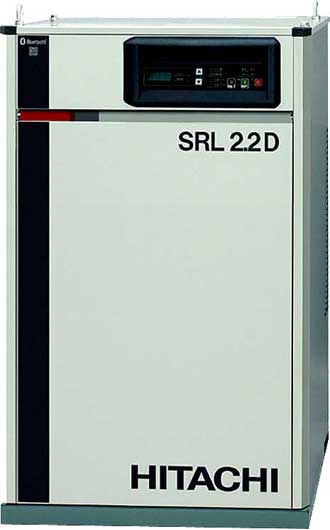 日立コンプレッサー（日立ベビコン）  スクロール型（無給油式）インバータ制御  SRL-1.5DMNA5