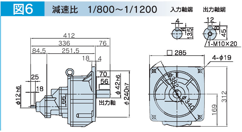 富士変速機ギヤードモータ  VX-GFシリーズ（屋内仕様 フランジ取付） VX02-K00GF