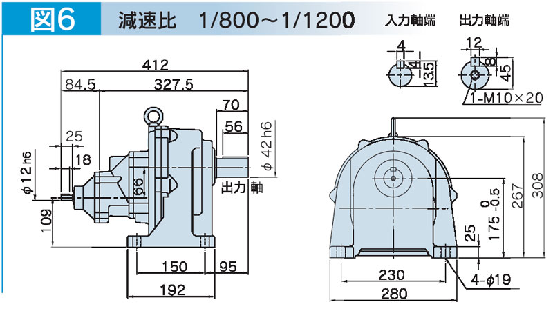 富士変速機ギヤードモータ  VX-Gシリーズ（屋内仕様 脚取付） VX02-K00G