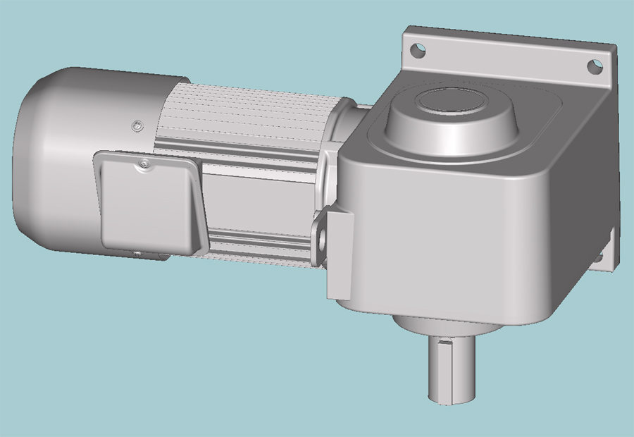 三菱ギヤードモータ  GM-SHYB/GM-SHYPBシリーズ（屋内仕様 脚取付） GM-SHYPB-RR 1.5kW 1/120