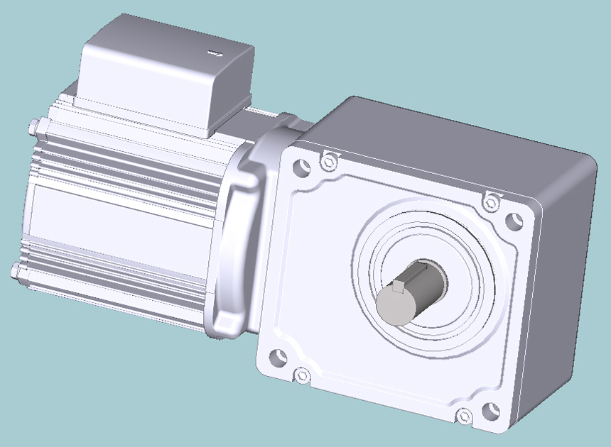 三菱ギヤードモータ  GM-SHYMSBシリーズ（屋内仕様 フェースマウント取付） GM-SHYMSB-RR 0.4kW 1/12.5