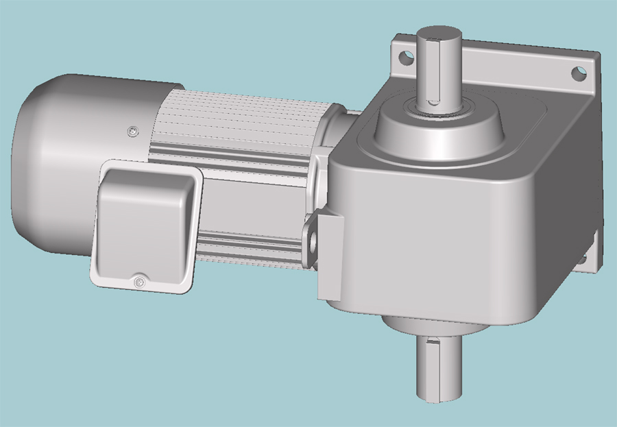 三菱ギヤードモータ  GM-SHYB/GM-SHYPBシリーズ（屋内仕様 脚取付） GM-SHYPB-RT 1.5kW 1/7.5