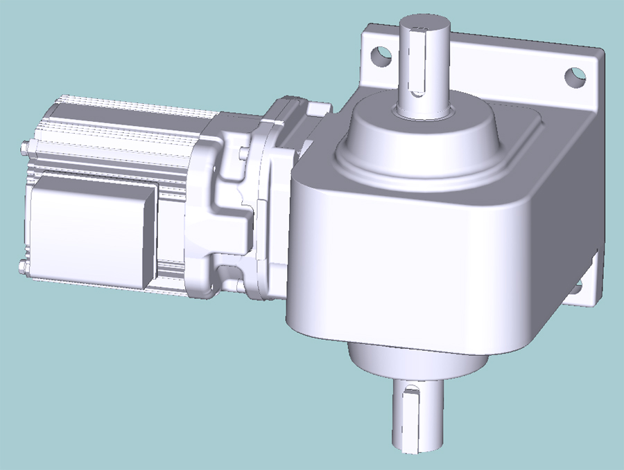 三菱ギヤードモータ  GM-SHY/GM-SHYPシリーズ（屋内仕様 脚取付） GM-SHY-RT 0.2kW 1/12.5